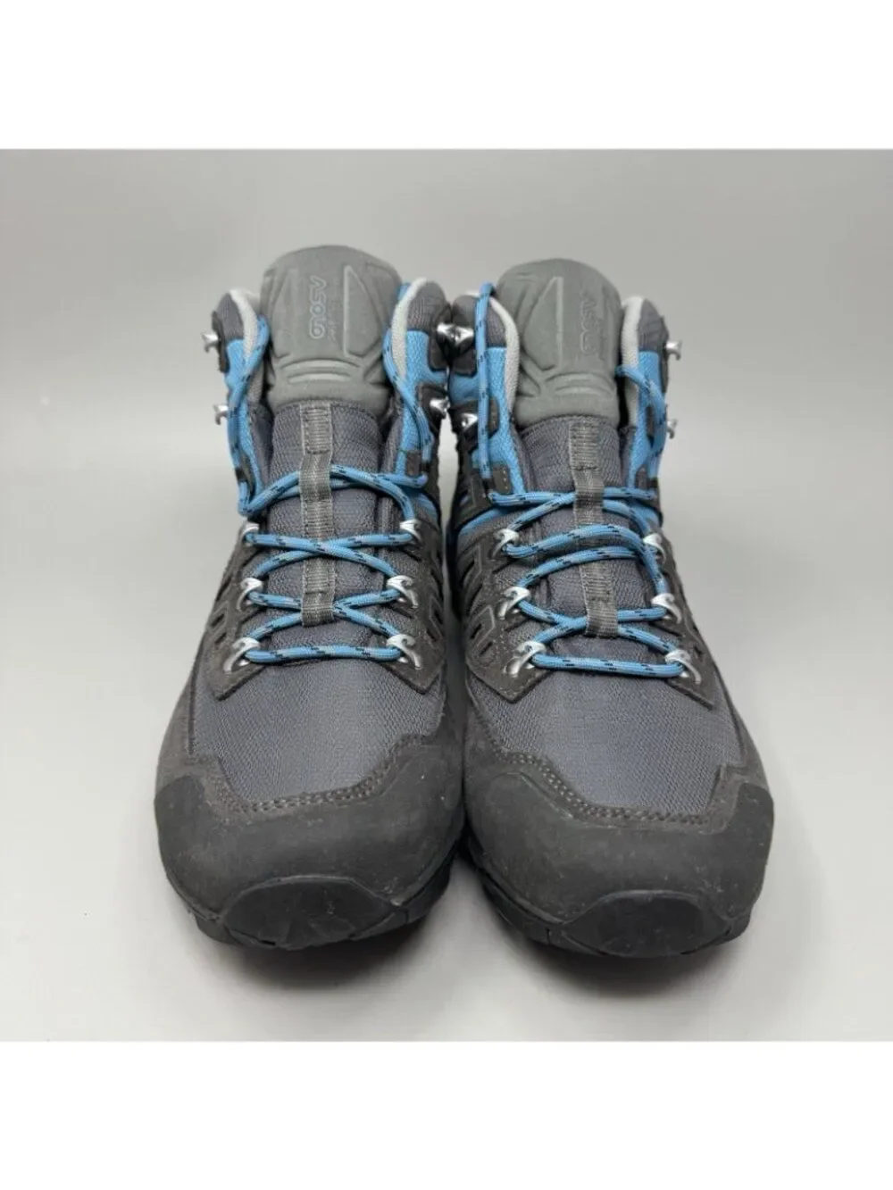 Asolo Narvik GTX Womens Boots Sz 9 Smoky Gray Blue Moon Hiking Ankle Boots